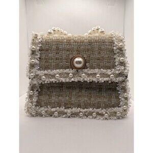 Pearl Hand Bag Fashion Beach Vibes Preppy Y2K Hand Purse Crossbody Purse Cute